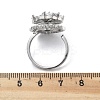 Gear Rotatable Open Cuff Rings for Women LS-RJEW-S402-12P-4