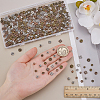 540Pcs 18 Styles Alloy Spacer Beads FIND-ME0001-48-3
