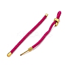 Braided Nylon Cord Bracelet Making MAK-A017-D03-35G-3