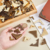 100Pcs 10 Styles Iron Book Corner Guards FIND-PH0020-50-3
