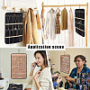 Double-sided PVC Wall-Mounted Jewelry Hanging Rolls AJEW-WH0323-01B-7