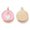 Brass Pendants ZIRC-I044-01-3