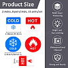 16 Pairs 2 Style Acrylic Public Signs DIY-FH0008-28D-2
