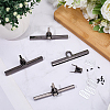 4Pcs Zinc Alloy Twist Bag Lock Purse Catch Clasps PURS-CP0001-03B-3