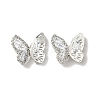 Brass Micro Pave Cubic Zirconia Beads KK-S336-14S-C-1