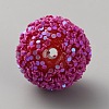 Opaque Acrylic Glitter Beads FIND-CJC0010-111A-04-2