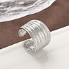 304 Stainless Steel Open Cuff Rings RJEW-A079-01F-P-2