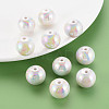 Opaque Acrylic Beads MACR-S370-18mm-01-8