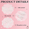 Detachable Polyester Bridal Lace Shawls AJEW-WH0696-058B-3