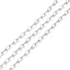 Tarnish Resistant 304 Stainless Steel Cable Chains CHS-C002-03P-01-1