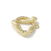 Brass Micro Pave Clear Cubic Zirconia Pendants LS-KK-S505-03G-04-2