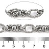 Non-Tarnish 304 Stainless Steel Link Chains CHS-A013-02P-2