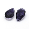 Faceted Glass Pendants GLAA-F069-L-A04-2