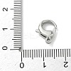 304 Stainless Steel Lobster Claw Clasps LS-STAS-P423-06P-3