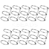 3-Ring Iron Loose Leaf Book Binder Hinged Rings FIND-WH20018-06A-P-1