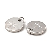 304 Stainless Steel Charms STAS-C070-17P-2