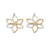 304 Stainless Steel Rhinestone Pendants STAS-T068-70GP-1