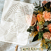 Plastic Drawing Painting Stencils Templates DIY-WH0396-0152-3