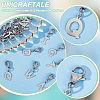 26Pcs 26 Styles 201 Stainless Steel Letter A~Z Pendant Decorations HJEW-UN00005-5