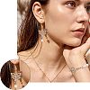 32Pcs 2 Colors Alloy Crystal Rhinestone Links/Connectors ALRI-FH0001-03-7