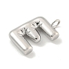 Non-Tarnish 304 Stainless Steel Pendants X-STAS-C102-15P-E-2