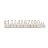 Aluminum Alloy Price Display Cube Adjustable Price Tag ODIS-WH0018-84S-1