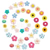 SUNNYCLUE Resin Cabochons CRES-SC0001-45-1