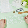 100Pcs Christmas Snowflake Printed OPP Cellophane Candy Packaging Bags ABAG-GF0001-41A-3