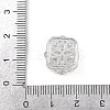 Hollow Rack Plating Brass Clear Cubic Zirconia Beads KK-L236-05S-3