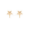 Brass Stud Earring Findings KK-S364-154-1