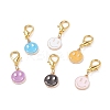 Alloy Enamel Pendants Decoration X1-HJEW-JM00629-1