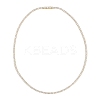 925 Sterling Silver Pave Crystal Cubic Zirconia Tennis Necklaces for Women NJEW-C096-01A-G02-4