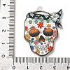 Halloween Theme Printed Acrylic Pendants OACR-Q056-01B-3