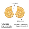 304 Stainless Steel Stud Earrings IN7147-1-2
