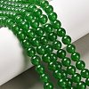 Natural & Dyed Malaysia Jade Bead Strands G-A146-8mm-A06-1