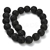 Natural Lava Rock Round Beads Strands G-M169-18mm-03-3