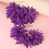 Alloy Cloth Hoop Earrings FS-WGC8145-05-1