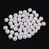 Faceted Colorful Eco-Friendly Poly Styrene Acrylic Round Beads LS-SACR-K001-8mm-78-1