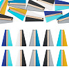 10Pcs 5 Colors Resin & Wood Pendants RESI-TA0004-50-1