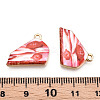 Printed Alloy Pendants ENAM-N056-203B-3