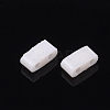2-Hole Opaque Glass Seed Beads SEED-S023-05H-1