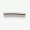 Tarnish Resistant 304 Stainless Steel Bayonet Clasps STAS-D043-1