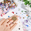 740Pcs 3 Styles Electroplated Glass Beads GLAA-PA0001-19-3