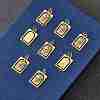 10Pcs Brass Pendants KK-SZ0004-52-4