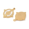 304 Stainless Steel Enamel Pendants STAS-U057-12G-01-2