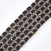 Electroplate Glass Beads Strands EGLA-S188-10A-1