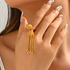 Geometric Cone Vintage Cuff Rings LZ3354-4
