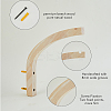 Wooden Wall Mounted Hanging Plant Hooks WOOD-WH0034-53-3