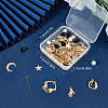 DIY Sun Moon Star Earring Making Kit DIY-SC0020-86-7
