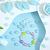 120Pcs Transparent Acrylic Beads TACR-SP0001-11C-4